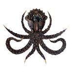 Metal art zidna skulptura hobotnica