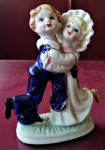 porculanska figura plesnog para iz 1960.godine