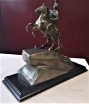 skulptura  - Brončani konjanik Petar Veliki Prvi