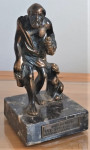 skulptura Diogenes u bronci