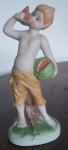 skulptura dječak sa lubenicom -  Capodimonte