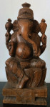 skulptura u drvu - Ganesha