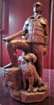 Luka Musulin - skulptura lovac sa psom