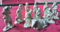 skulptura Svete obitelji - kositar minijatura