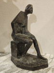 Zlatko Prica – potpisana brončana skulptura, 28 cm