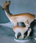 Zsolnay - figura iz porcelana