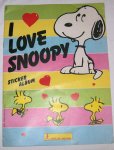 Album Panini - I love Snoopy 198x Popunjenost 177/288