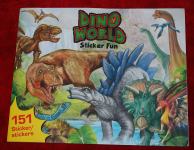 DINO WORLD Sticker Fun ( dinosauri) 151 naljepnica