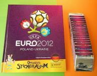 Euro 2012 panini komplet set sličica + hardcover album