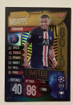 MATCH ATTAX 2019-2020 KYLIAN MBAPPE GOLD LIMITED EDITION KARTICA