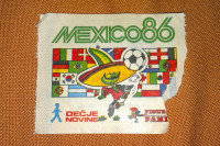 Mexico 86 panini prazna vrečica