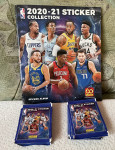NBA 2020 2021 prazan album plus 50 paketica