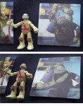 Ninja Turtles 7 figurica + 27 karte 3D hologramske Nindža kornjače