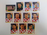 Panini Korea Japan 2002 sličice Hrvatska - lot
