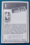 Panini NBA Basketball '96-'97 sličice