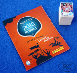 PANINI ◄ Road to Russia 2018 ► prazan album + kompletan set sličica