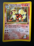 Pokemon karte: Blaine’s Arcanine 1/132 1999-2000