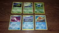 Pokemon Komiya mix lot od 36 različitih karata (samo u kompletu)
