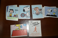 Sličice za album I love Snoopy Dečje novine