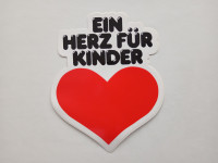 SRCE ZA DJECU - NOVA SAMOLJEPLJIVA NALJEPNICA 13cm x 10,5cm