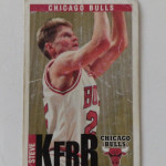 STEVE KERR CHICAGO BULLS BASKETBALL '96-'97 OFFICIAL NBA 1996 neišaran