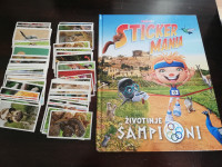 ŽIVOTINJE ŠAMPIONI    STICKER MANIA
