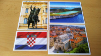 Znamenitosti Hrvatske, veće puzzle sličice