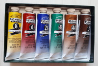 Winsor & Newton Winton Uljane boje set 6 x 37 ml