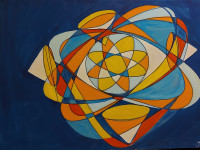 5 SLIKA GEOMETRIJSKE APSTRAKCIJE