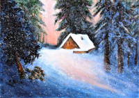 Akrili, Akvareli,Originali  75 Eu