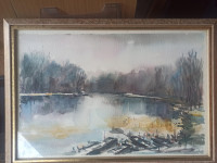 AKVAREL  -  Akademski slikar Vladimir Džanko