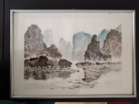 Akvarel  - kineska umjetnost - original