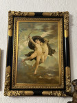 Alegorijski motiv, veliko ulje na platnu, novije