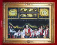 Alkarski momci - 2007 ulje na platnu, 90 x 120 cm - Nina Lovrić - Sinj