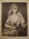 ANGELICA KAUFFMANN - VIRGIN - Djevica od A.K. - Grafika 1920.