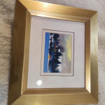 Ante mandaric ulje i akvarel