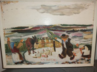 Ante Tadić, morski motiv, dalmatinska naiva, ulje  1972.