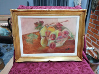 Antik slika iz francuske galerije - potpisano