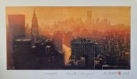 Antun Mateš "New York" serigrafija 45x65cm; iz 1999 godine;