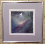 apstrakcija - kombinirana tehnika