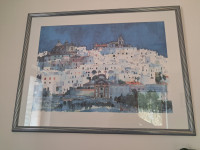 Aquarell Ralf Westphal - Ostuni Apulien -