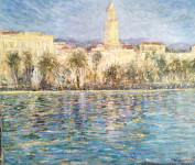 slikanje na platnu Petro Kysheniuk – „Riva. Split. 2025“