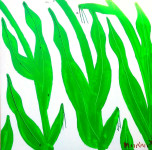 Boris Bućan "Kukuruzi II" 140x140cm ulje na platnu