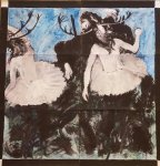 Boris Bućan "Opera Giselle" ulje / akril  210 x 200 cm