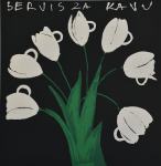 Boris Bućan "Servis za kavu" svilotisak serigrafija 55x50cm