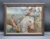 Božidar Bošković, srpski slikar, ulje