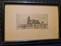 Branko Šenoa - Zagreb , katedrala - 1938.god.