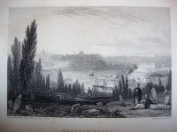CONSTANTINOPLE ,EDMUND THOMAS PARRIS 1837. - Bakrorez 19.st