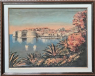 Dubrovnik - ulje na platnu