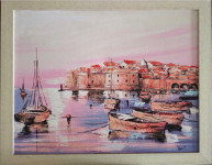 Dubrovnik, ulje na platnu